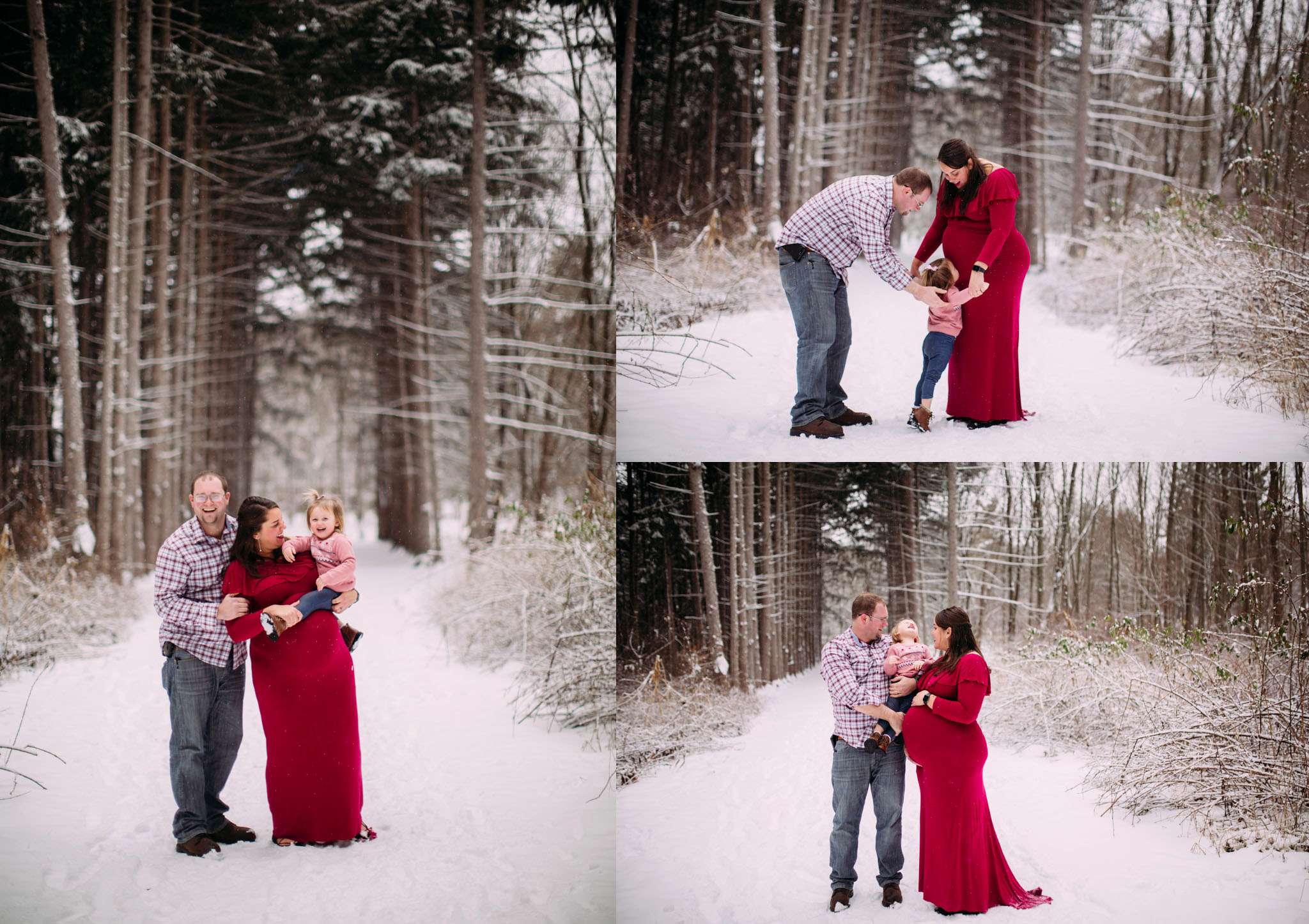 stoney creek metro park maternity session