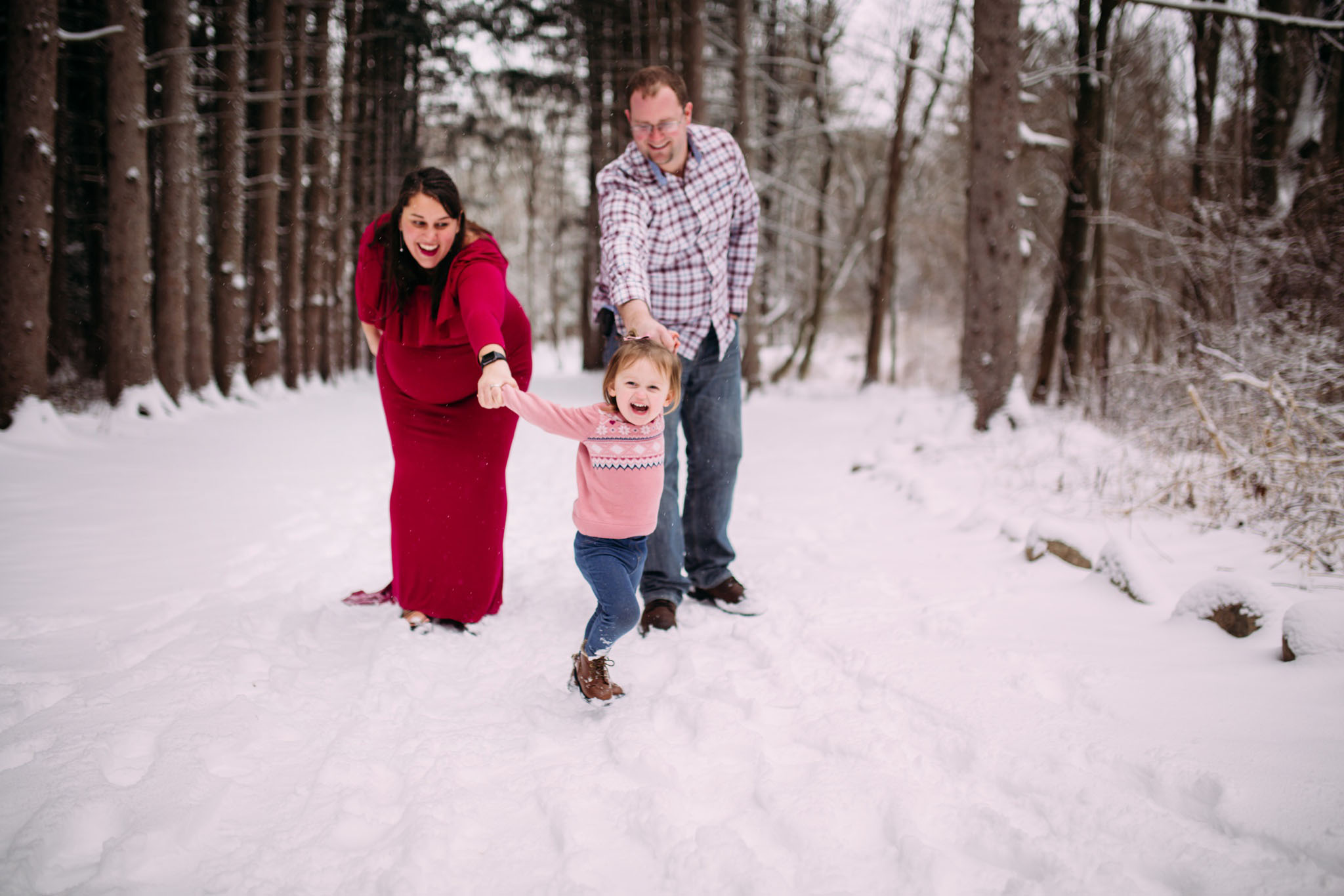 stoney creek metro park maternity session