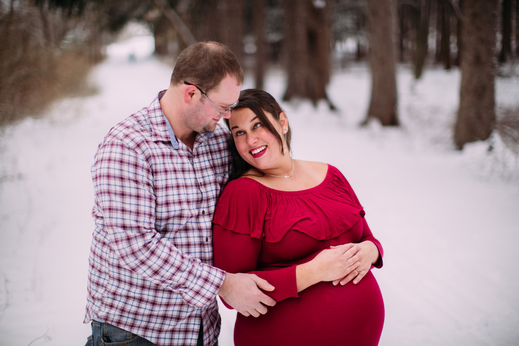 stoney creek metro park maternity session