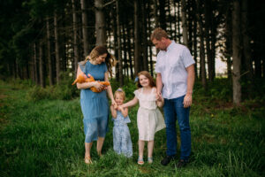 Lifestyle Spring Newborn Session